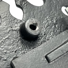 Wrzutnia na listy ozdobna 304x102mm czarna kuta