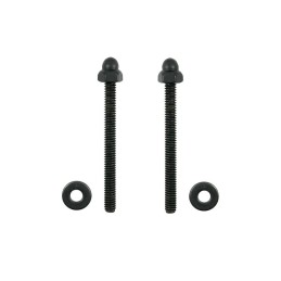 Wrzutnia na listy ozdobna 304x102mm czarna kuta