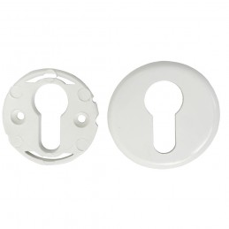 Szyld wkładki 50mm biały plastikowy 1szt ref.629