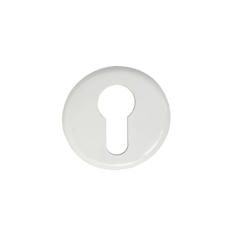 Szyld wkładki 50mm biały plastikowy 1szt ref.629