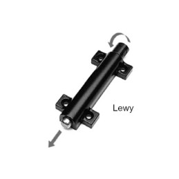 Zamykacz wysuwany srebrny mat lewy AGB