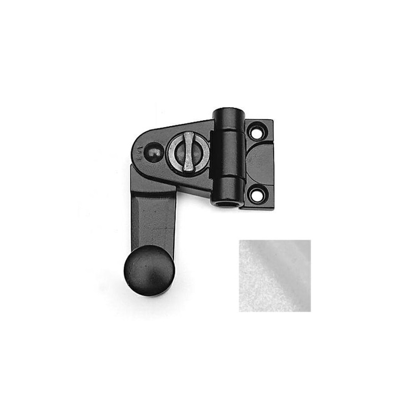 Zamknięcie okiennicy Ramię 50mm 180st.    srebrny mat