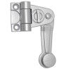 Zamknięcie okiennicy Ramię 60mm 180st.    srebrny mat