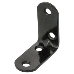 Kątownik montażowy 40x40x18mm czarny mod. 3