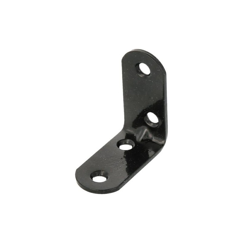 Kątownik montażowy 40x40x18mm czarny mod. 3