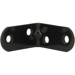 Kątownik budowlany 40x40x18mm czarny mod. 3