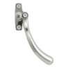 Klamka okienna z blokadą chromowana mod. Tear Drop Prawa