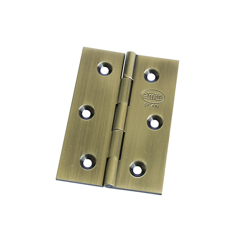 Zawias mosiężny 70x50mm złoto antyczne splatany mod. 1002