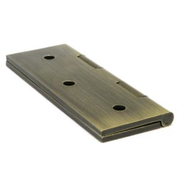 Zawias mosiężny 70x50mm złoto antyczne splatany mod. 1002