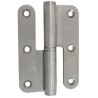 Zawias do drzwi 100x70mm stal nierdzewna INOX PRAWY (pl) mod. 421