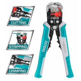 Szczypce automatyczne do ściągania izolacji, obcinak i zaciskarka mod. THT15246