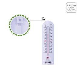 Termometr plastikowy -40/+50 stopni 300x65mm mod. P43 DIS