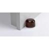 Odbój drzwiowy 30x23mm brązowy odbojnik podłogowy mod. CILINDRO