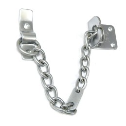 Łańcuch drzwiowy luźny 200mm chrom satyna