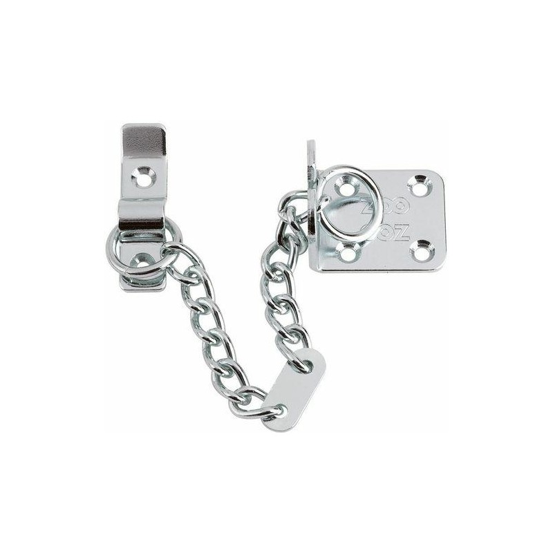 Łańcuch drzwiowy mosiężny chrom 200mm