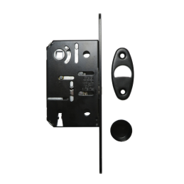 Zamek hakowy 70/50 F18 czarny SCIVOLA-T MEDIANA bez klucza