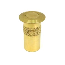 Zaczep ze sprężyną 10mm złoty tulejka do zasuwy czołowej AGB