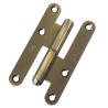Zawias do drzwi 95x53mm stal złoto antyczne rozłączny LEWY (pl) mod. 405C