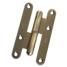 Zawias do drzwi 95x53mm stal złoto antyczne rozłączny PRAWY (pl) mod. 405C