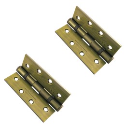 Zawias stalowy 102x76mm złoto antyczne 2szt. łożyskowany mod. ZHS43