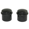 Odbój drzwiowy 25x27mm czarny odbojnik podłogowy 2szt. O-RING ref. 503