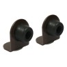Odbój drzwiowy 30x37mm brązowy odbojnik podłogowy 2szt. GOMMINO ref. 501