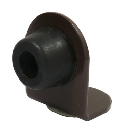 Odbój drzwiowy 30x37mm brązowy odbojnik podłogowy 2szt. GOMMINO ref. 501