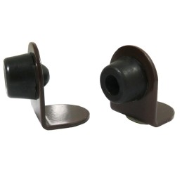 Odbój drzwiowy 30x37mm brązowy odbojnik podłogowy 2szt. GOMMINO ref. 501