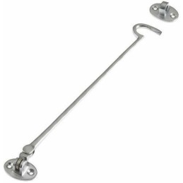 Zamknięcie hakowe 300mm 12" chrom satyna haczyk zamykający