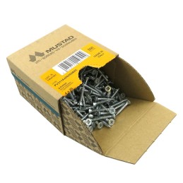 Wkręty 4x25 biały ocynk PZ CUT do zawiasów ukrytych 100szt.