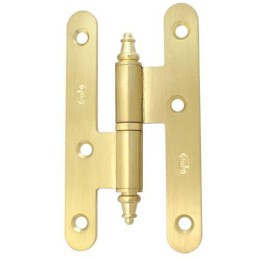 Zawias do drzwi 100x56mm stal mosiądzowany mat rozłączny PRAWY (pl) mod. 408C