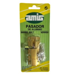 Zasuwka aluminiowa złota 50mm mod.500 DIS