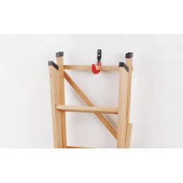 Hak pojedynczy 29cm z gumą ref. 374