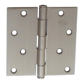 Zawias do drzwi 101,6x101,6mm stal chrom mat splatany 2szt. mod.1010