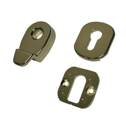 Szyld antywłamaniowy na wkładkę z pochwytem Heritage h. złoty