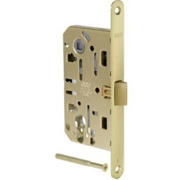 Zamek drzwiowy na wkładkę 85/60 mosiądzowany F18 Mediana EVOLUTION