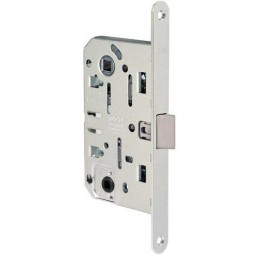 Zamek drzwiowy do WC 96/50 srebrny F18 Mediana EVOLUTION