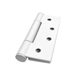 Zawias do drzwi 102x76mm stal nierdzewna INOX biały 2szt. mod. VHC243S