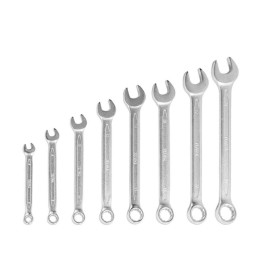 Zestaw 8 kluczy płasko oczkowych          THT102286