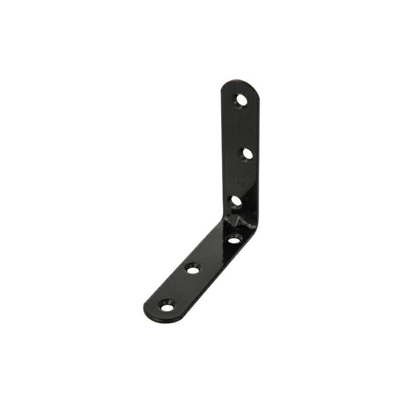 Kątownik montażowy 80x80x19mm czarny mod. 3