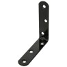 Kątownik montażowy 80x80x19mm czarny mod. 3