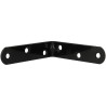 Kątownik montażowy 80x80x19mm czarny mod. 3