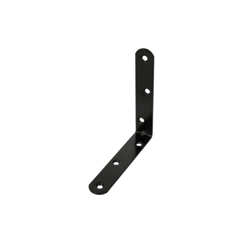 Kątownik montażowy 100x100x19mm czarny mod. 3
