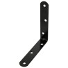Kątownik montażowy 100x100x19mm czarny mod. 3