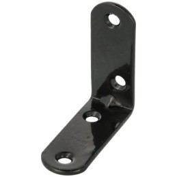 Kątownik montażowy 50x50x18mm czarny mod. 3