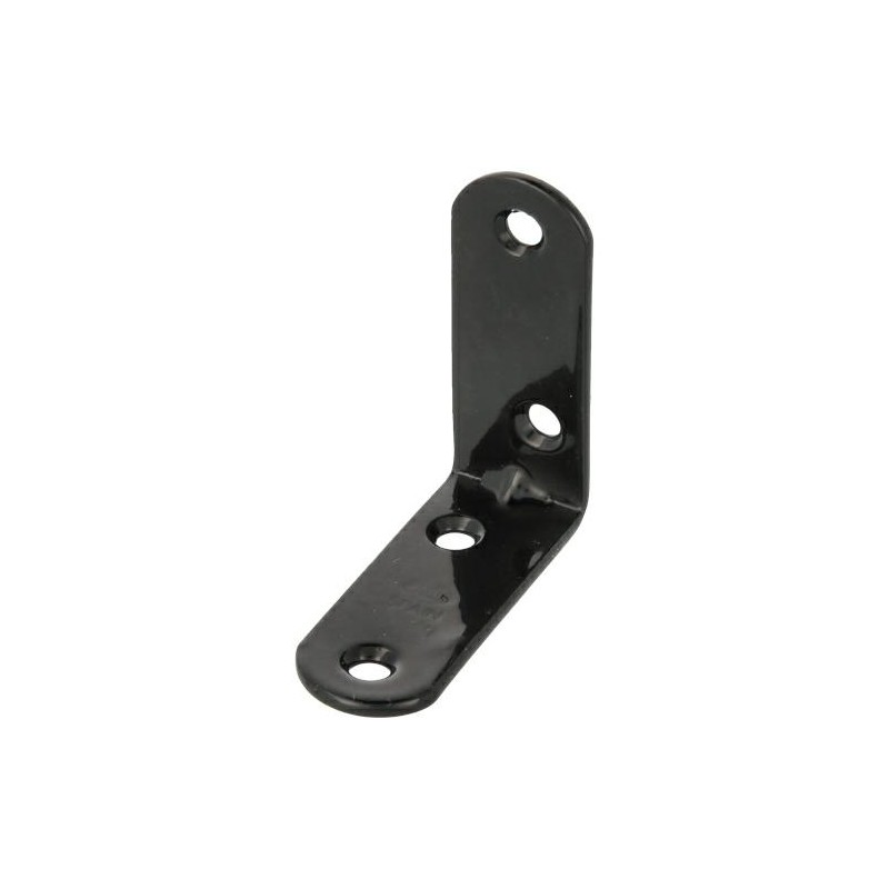 Kątownik montażowy 50x50x18mm czarny mod. 3