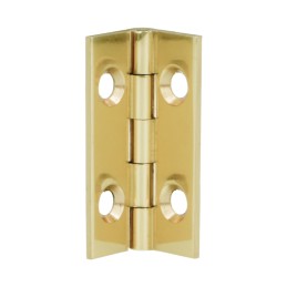 Zawias meblowy 38x25mm mosiężny splatany mod. 1002