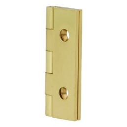 Zawias meblowy 38x25mm mosiężny splatany mod. 1002