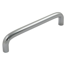 Uchwyt meblowy relingowy 128mm srebrny połysk mod.110