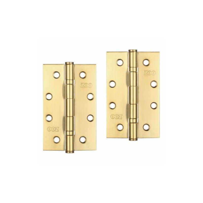 Zawias do drzwi 102x63x2,5mm stal nierdzewna INOX złoty 2szt. mod. ZHSS63S